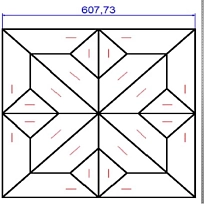 ДУБ ИНЖЕНЕРНЫЙ №4-90 МОДУЛЬНЫЙ ПАРКЕТ LAB ARTE